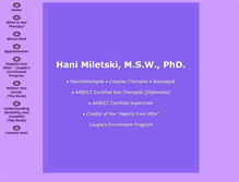 Tablet Screenshot of drmiletski.com